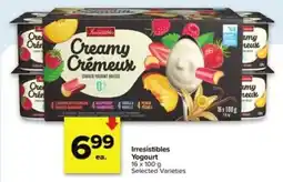 Metro Irresistibles Yogourt offer