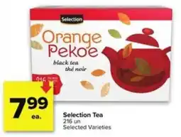 Metro Selection Tea offer