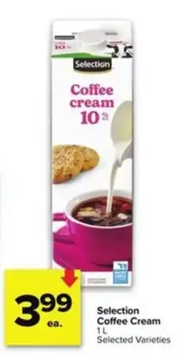 Metro Selection coffee cream offer