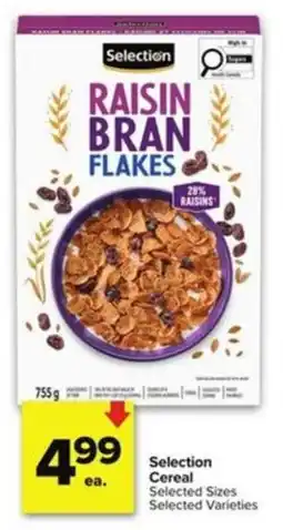 Metro Selection Raisin Bran Flakes offer