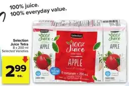Metro Selection juice tetra offer