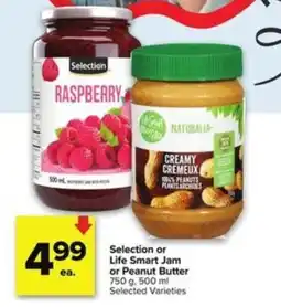Metro Selection or Life Smart Jam or Peanut Butter offer