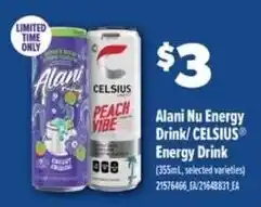 Real Canadian Superstore Alani Nu Energy Drink/ CELSIUS Energy Drink offer