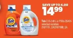 Real Canadian Superstore Tide 2.15-2.48 L or PODs 25/42's offer