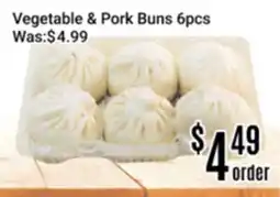 Nations Fresh Foods Vegetable & Pork Buns 6pcs offer