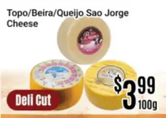 Nations Fresh Foods Topo/Beira/Queijo Sao Jorge Cheese offer