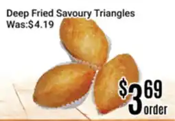 Nations Fresh Foods Deep Fried Savoury Triangles offer