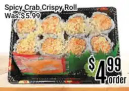 Nations Fresh Foods Spicy Crab Crispy Roll offer