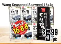 Nations Fresh Foods Wang Seasoned Seaweed offer
