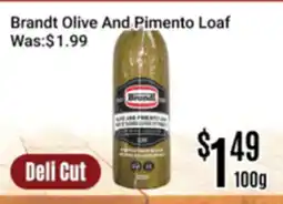 Nations Fresh Foods Brandt Olive And Pimento Loaf offer