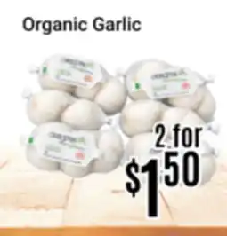 Nations Fresh Foods Organic Garlic offer