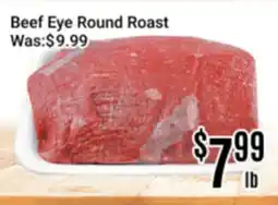 Nations Fresh Foods Beef Eye Round Roast offer