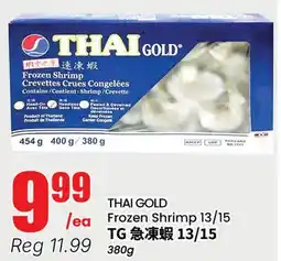Terra Foodmart THAI GOLD Frozen Shrimp 13/15 offer