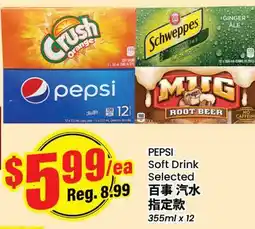 Terra Foodmart PEPSI Soft Drink offer