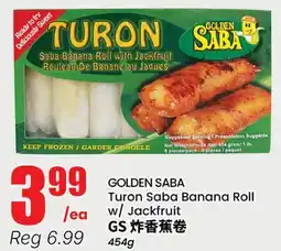 Terra Foodmart GOLDEN SABA Turon Saba Banana Roll w/ Jackfruit offer