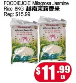 Yuan Ming Supermarket FOODIEJOIE' Milagrosa Jasmine Rice offer