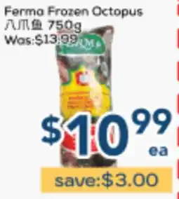 Oceans Fresh Food Market Ferma Frozen Octopus offer