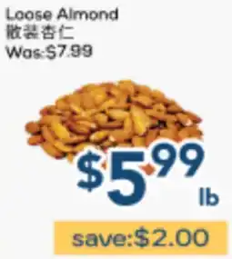 Oceans Fresh Food Market Loose Almond offer
