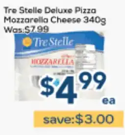 Oceans Fresh Food Market Tre Stelle Deluxe Pizza Mozzarella Cheese offer