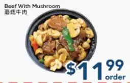 Oceans Fresh Food Market Beef With Mushroom offer