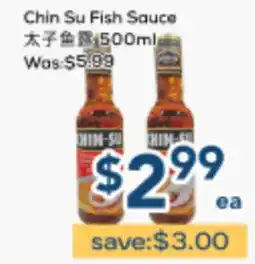 Oceans Fresh Food Market Chin Su Fish Sauce offer