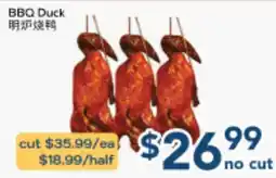 Oceans Fresh Food Market BBQ Duck offer