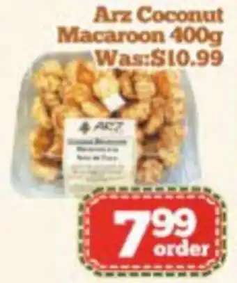 Arz coconut macaroon