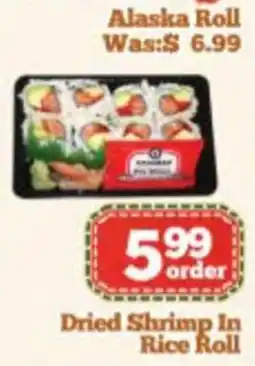 Nations Fresh Foods Alaska Roll offer