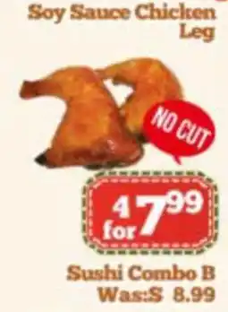 Nations Fresh Foods Soy Sauce Chicken Leg offer