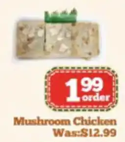 Nations Fresh Foods Mushroom Chicken offer