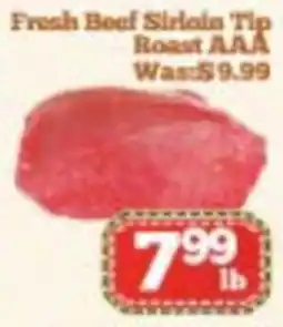 Nations Fresh Foods Fresh Beef Sirloin Tip Roast AAA offer