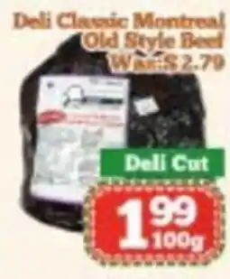 Nations Fresh Foods Deli Classic Montreal Old Style Beef offer
