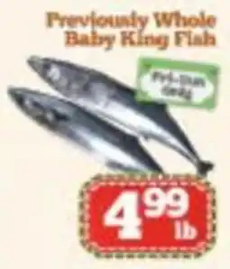 Nations Fresh Foods Baby King Fish offer
