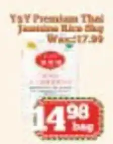 Nations Fresh Foods YsY Premium Thai Jasmine Rice offer
