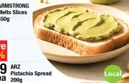 Arz Fine Foods Armstrong pistachio spread offer