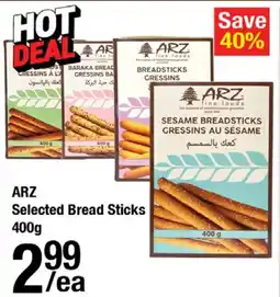 Arz Fine Foods Arz selected bread sticks offer