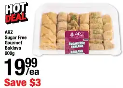 Arz Fine Foods Arz sugar free gourmet baklava offer