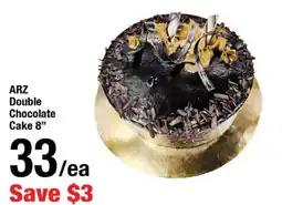 Arz Fine Foods Arz double chocolate cake offer