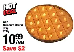 Arz Fine Foods Arz namoura round tray offer