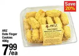 Arz Fine Foods Arz date finger cookies offer