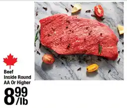 Arz Fine Foods Beef Inside Round offer