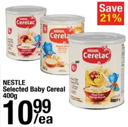 Arz Fine Foods Nestle selected baby cereal offer