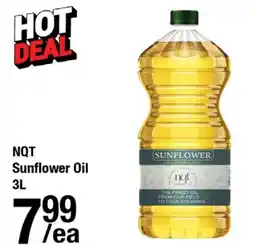 Arz Fine Foods NQT sunflower oil offer