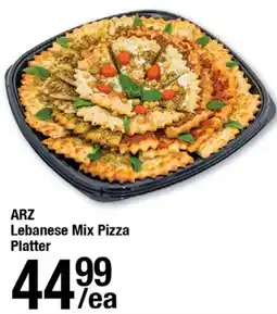 Arz Fine Foods ARZ Lebanese Mix Pizza Platter offer