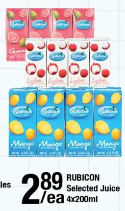 Arz Fine Foods Rubicon Selected Juice offer