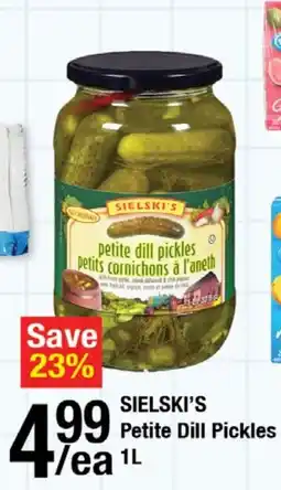 Arz Fine Foods Sielski's petite dill pickles offer