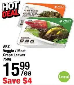 Arz Fine Foods Arz veggie / meat grape leaves offer