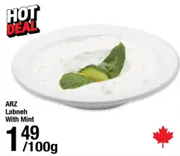 Arz Fine Foods Arz labneh with mint offer