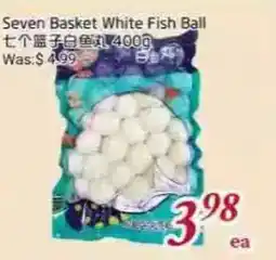 Tone Tai Supermarket Seven Basket White Fish Ball offer