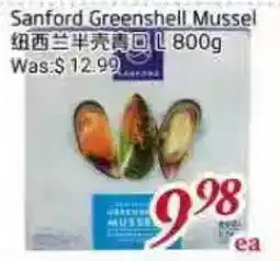 Tone Tai Supermarket Sanford Greenshell Mussel offer